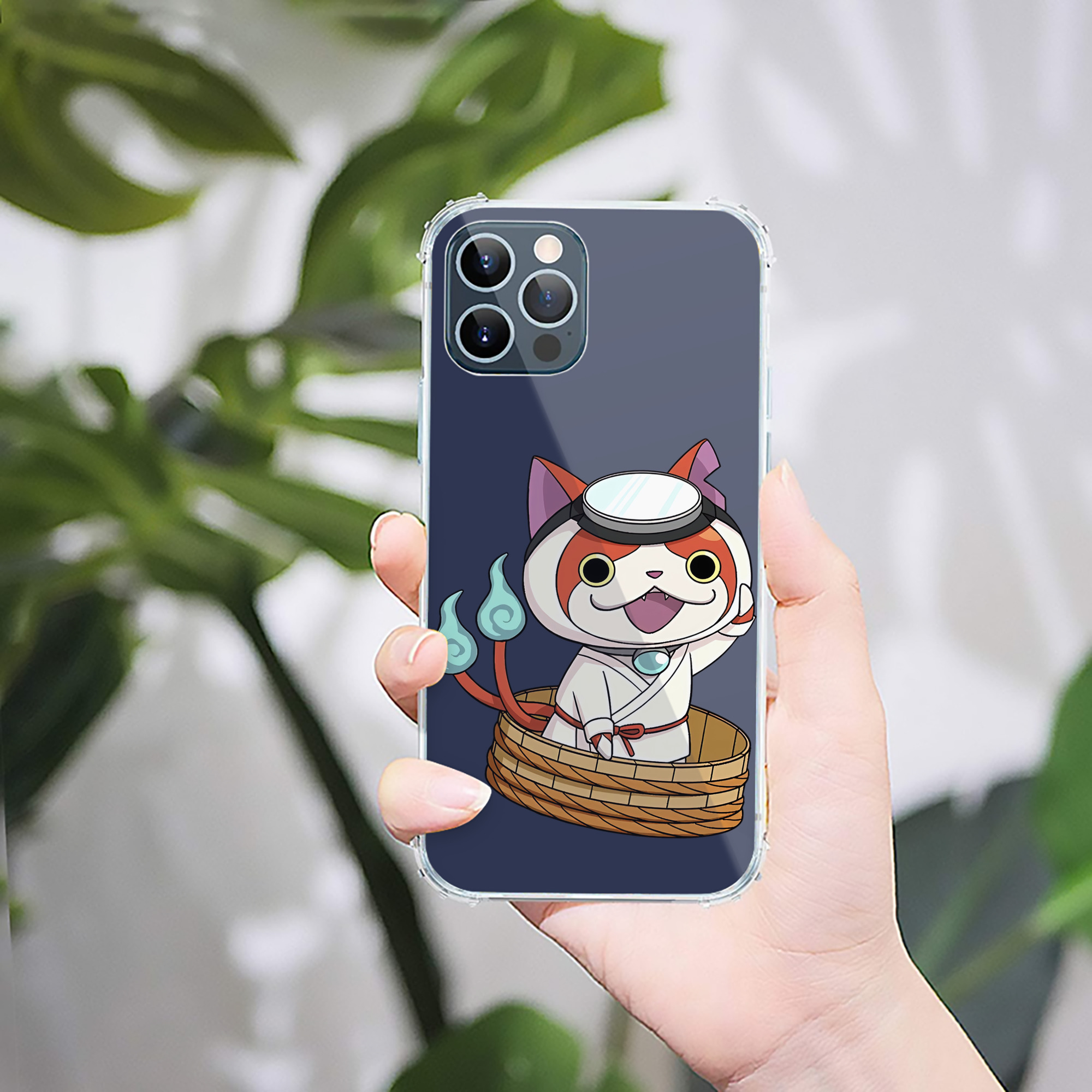 （画像用） 妖怪ウォッチ Yo-kai Watch 【iPhone 12シリーズ対応】透明スマホケース（クリアソフトケース）